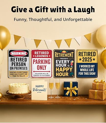 Miniatura 6 de Divertidos regalos de jubilación para hombres  Regalos de jubilación para hombres 2025, regalos para jubilados para hombres, decoraciones de fiesta