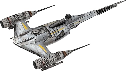 Miniatura 5 de Rompecabezas 4D - Star Wars El libro de Boba Fett El caza estelar de Boba Fett - Kit de modelo de papel 130 para adolescentes y adultos - A partir