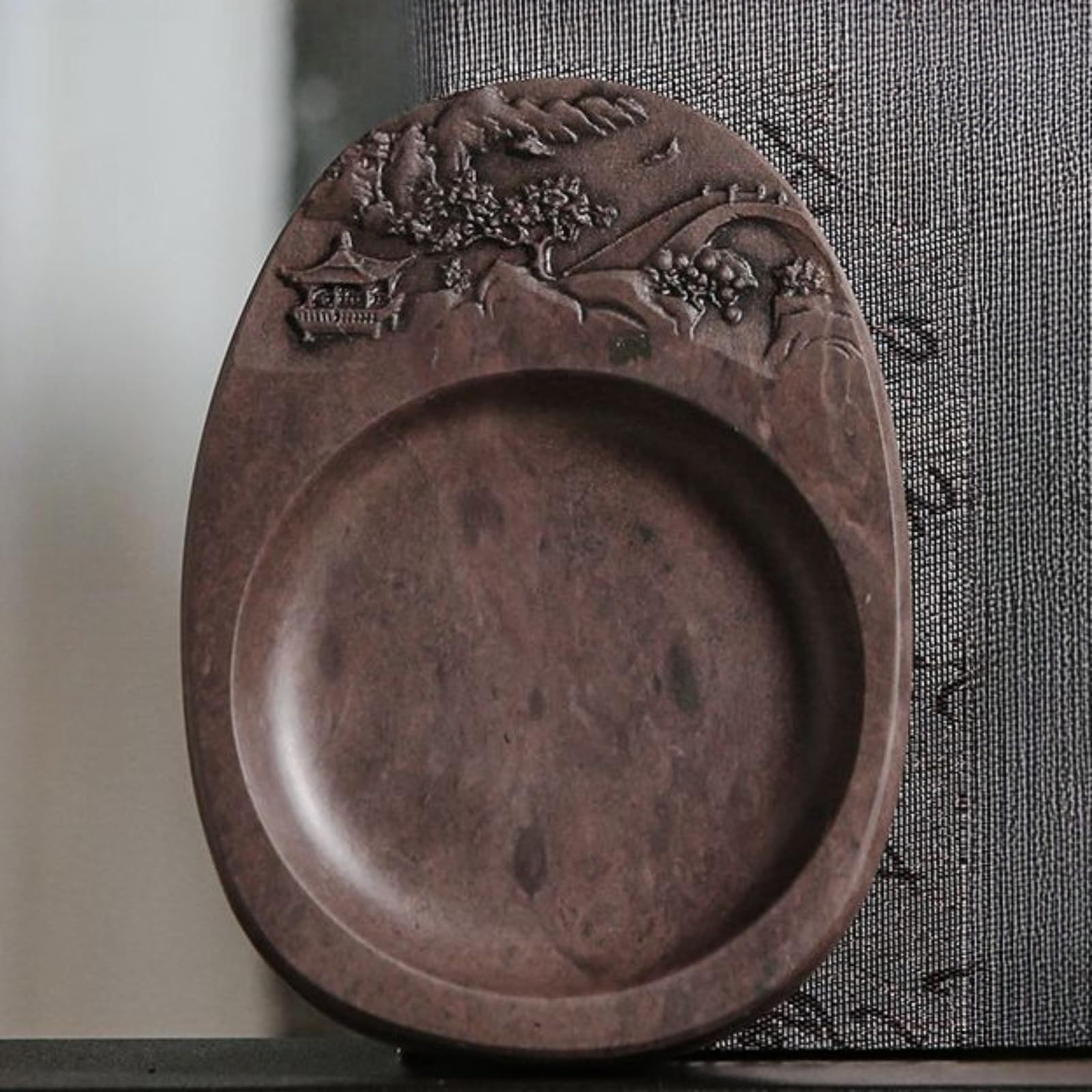 Inkstone - Decorazione da tavolo fatta a mano, 12,5 cm, per esercitarsi a scrivere