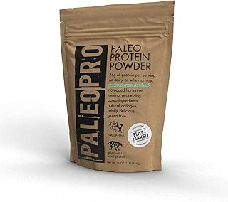 PaleoPro Protein Powder, Gluten Free, Dairy Free, Whey Free, Soy Free, No Added Hormones, Pastured Grass-fed Beef, Minimally Processed Paleo Ingredients, 1lb/454g, About 15 Servings, Plain Naked - coolthings.us