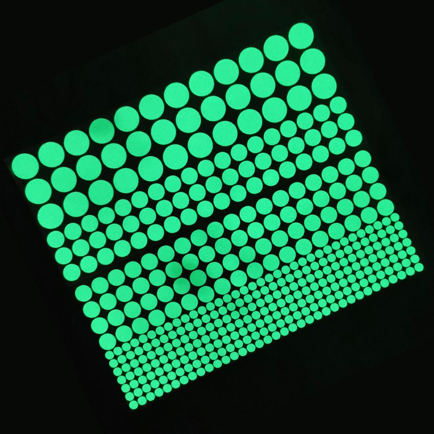 407 Pcs per Sheet Glow in the Dark Stickers | 3 Sizes Glow in the Dark Stars Wall Decals for Kids Bedroom Ceiling Decor for Boys & Girls Room