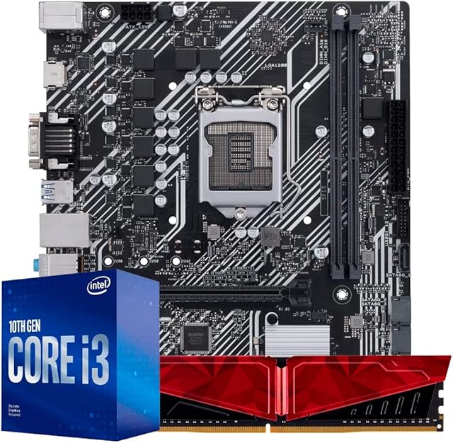 Kit Upgrade Intel i3-10100F + H510M + 8GB DDR4