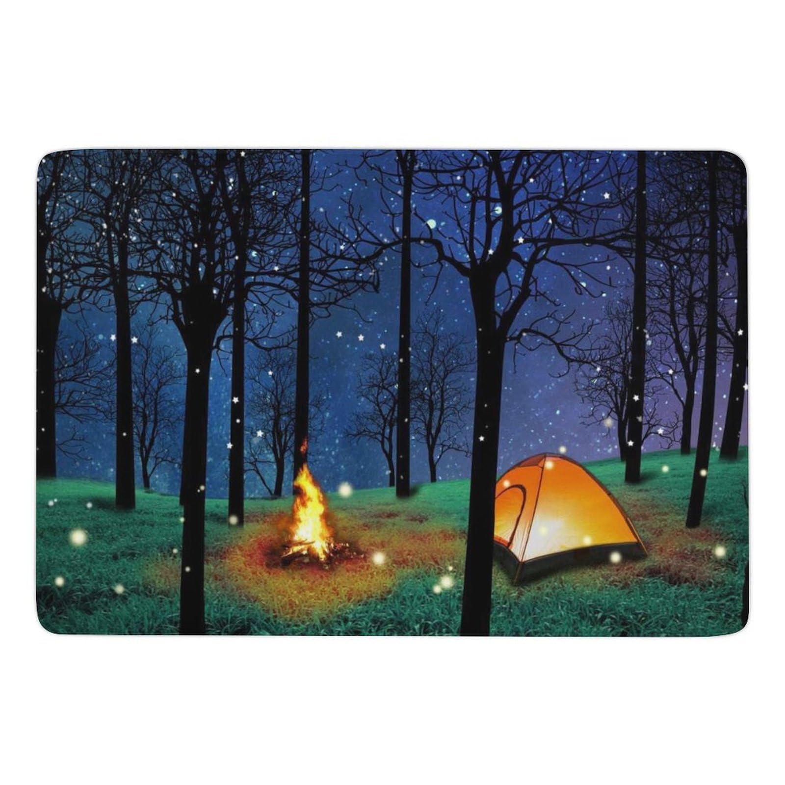 Tapis de sol doux confortable velours de corail 150x100
