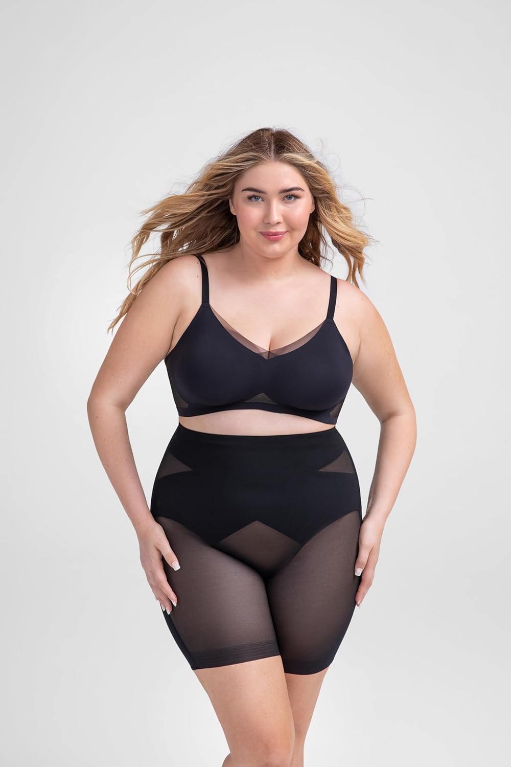 HONEYLOVE Shapewear for Women - Mid-Waist Short - Tummy Control Underwear & Body Shaper - Image 5