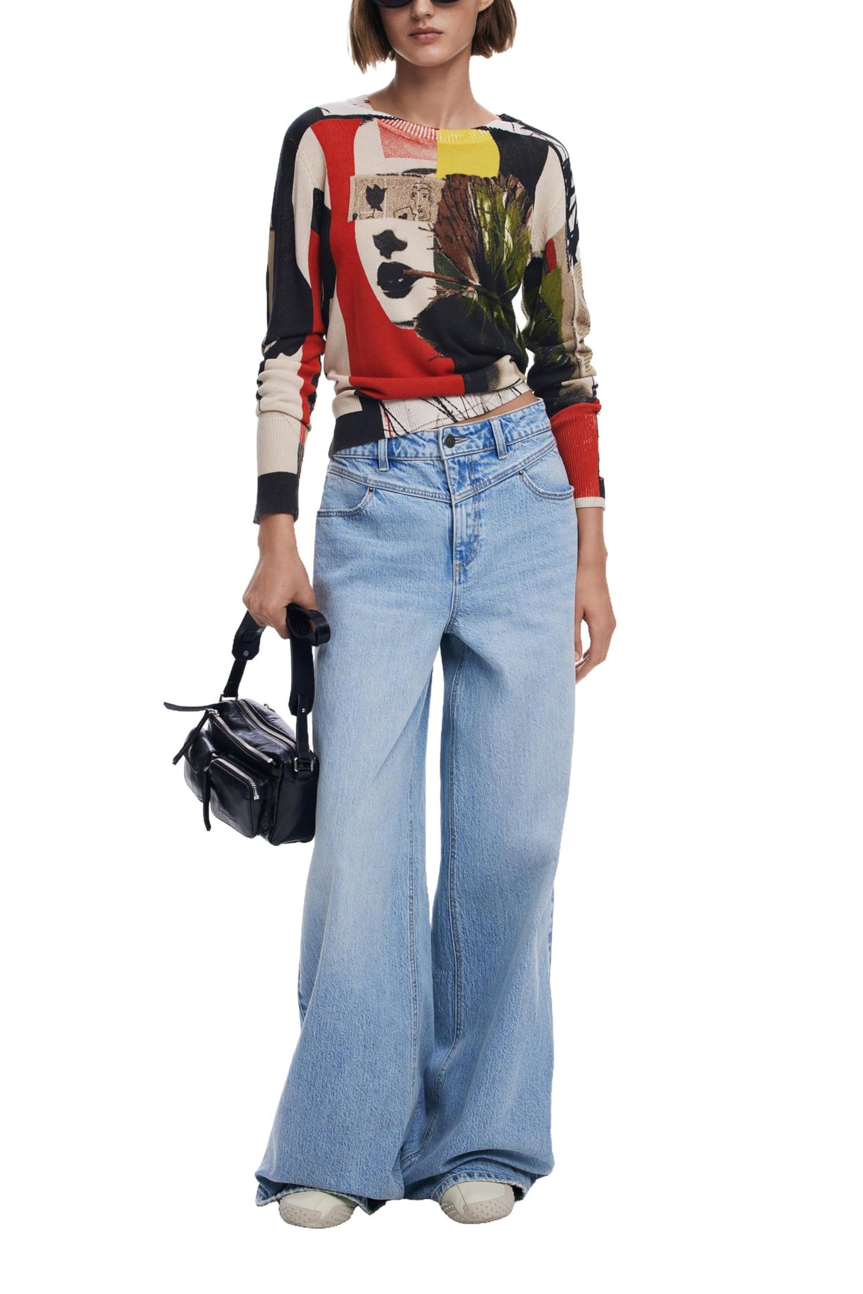 Desigual 25swjf27 Sweatshirt Femme (Lot de 1)