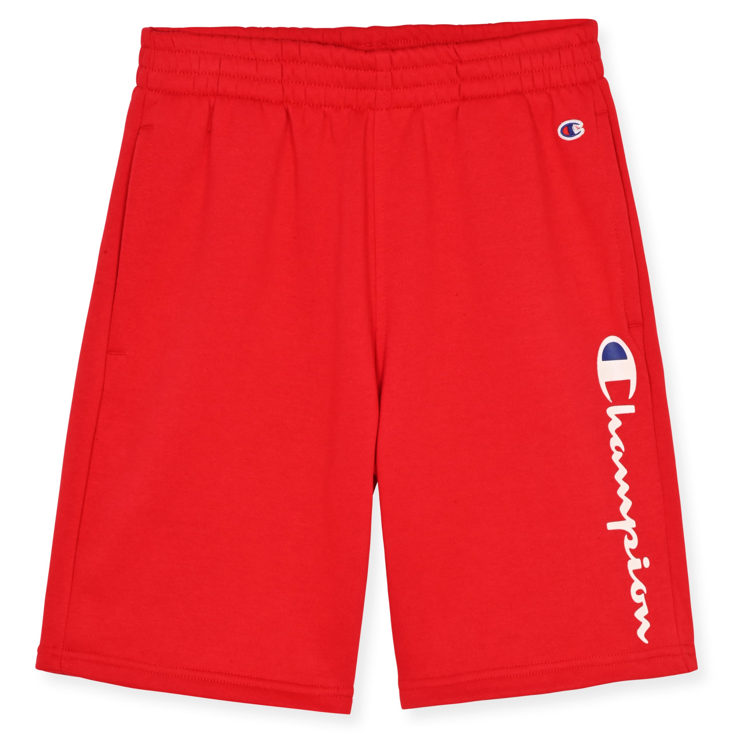Champion Lot de 2 Shorts athlétiques en Polaire pour garçon
