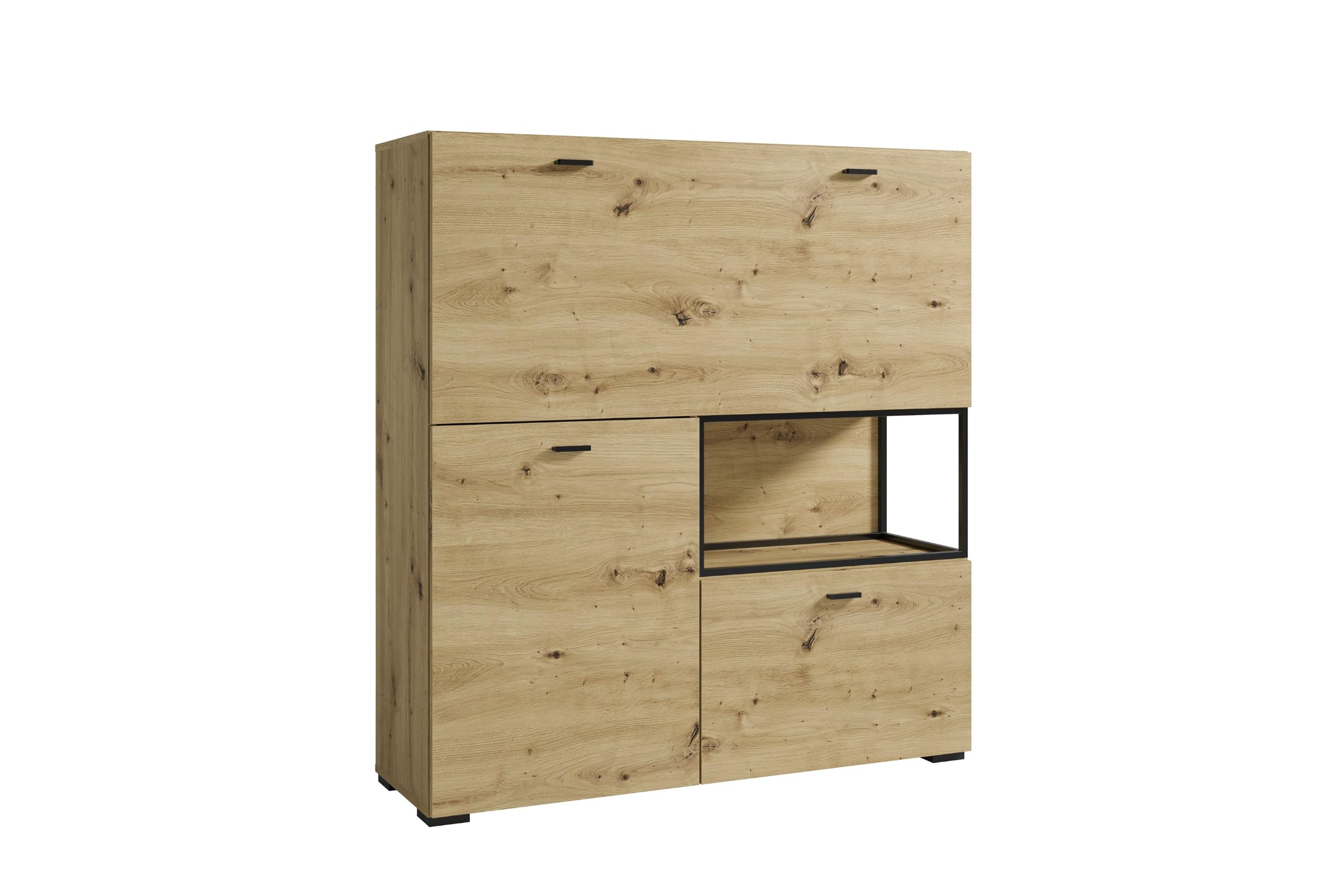 byLIVING Sekretär Frame, klappbarer Schreibtisch, Artisan Eiche-Optik