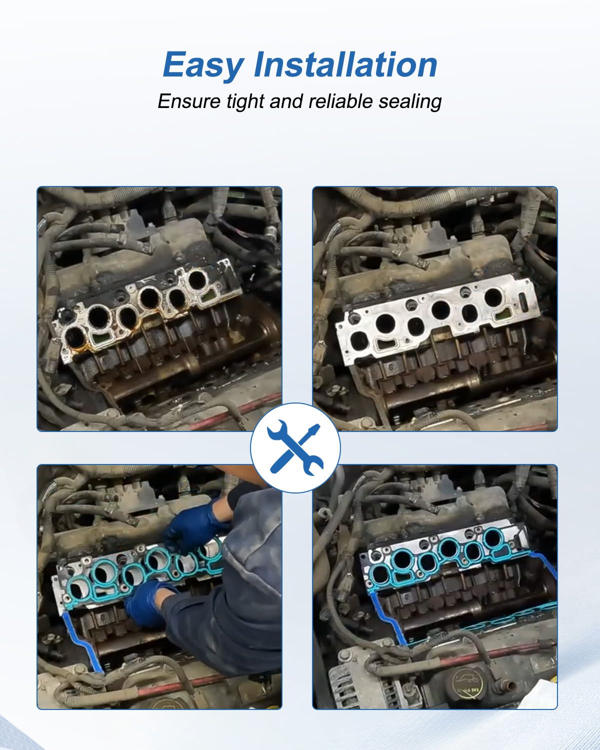 26306PT 26307PT Engine Cylinder Head Gasket Fit for Ford Expedition Explorer F-150 4.6L F-250 F-350 5.4L Lincoln Mark LT Navigator Mercury Mountaineer Replace 54401 54400