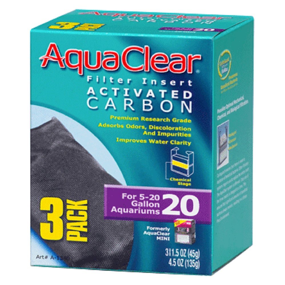 AquaClear 20 Activated Carbon (3 Pack)