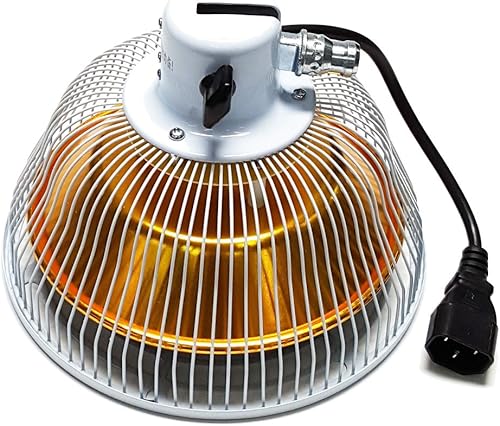 Miniatura 3 de Cabezal de repuesto TDP de 7.8 pulgadas en cabezal de repuesto para lámparas de calor infrarrojo TDP de 110 V – Se adapta a la mayoría pero no a
