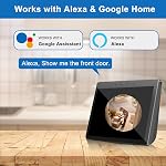 Doorbell Camera Wireless, Head-to-Toe Video, 2K HD Live View, Two-Way Talk,Smart Video Doorbell with Chime,no Subscription,Battery Powered,Motion Detection &Alerts,Works with Alexa &Google(2.4G WiFi)