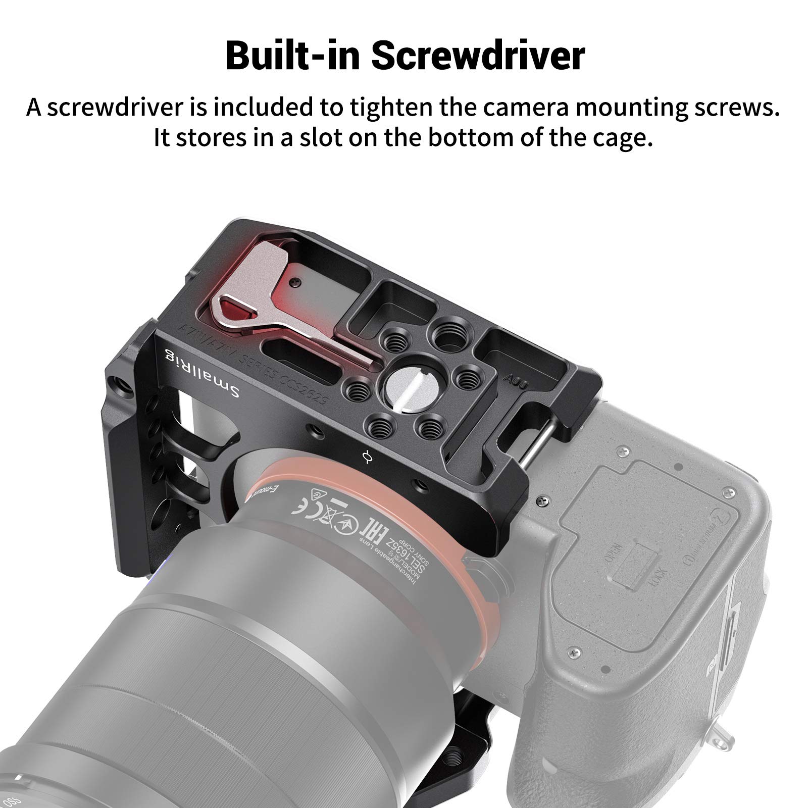 Amazon.com : SmallRig Quick Release Half Cage for Sony A7 III