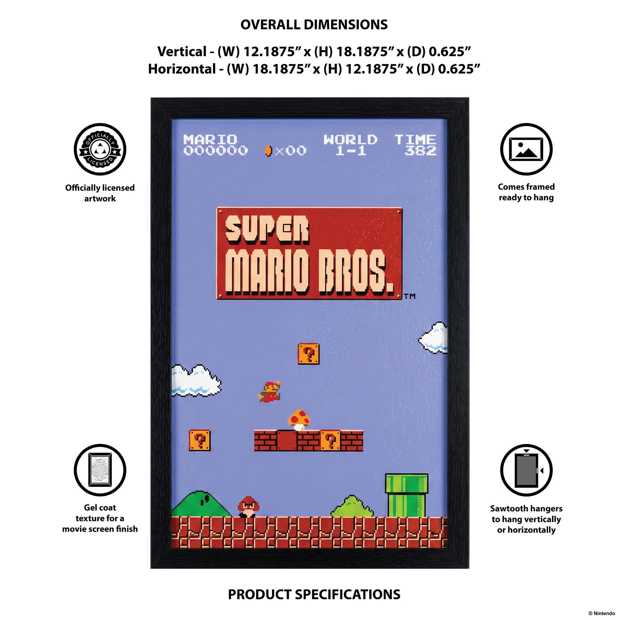Amazon.co.jp: ピラミッドアメリカ スーパーマリオ ポスター - マリオ