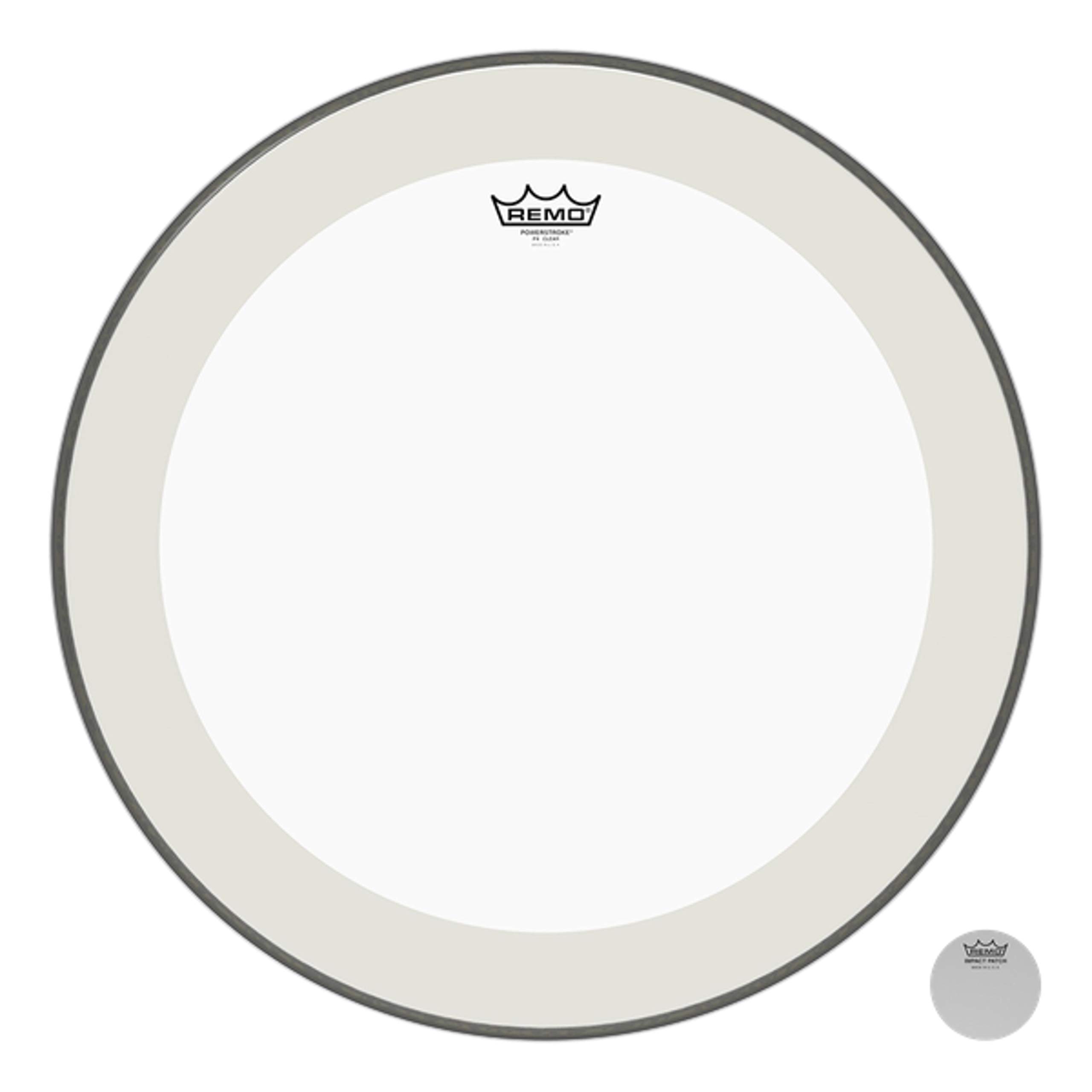 Remo Powerstroke 4 Clear Bass Drum Head 22" P4-1322-C2