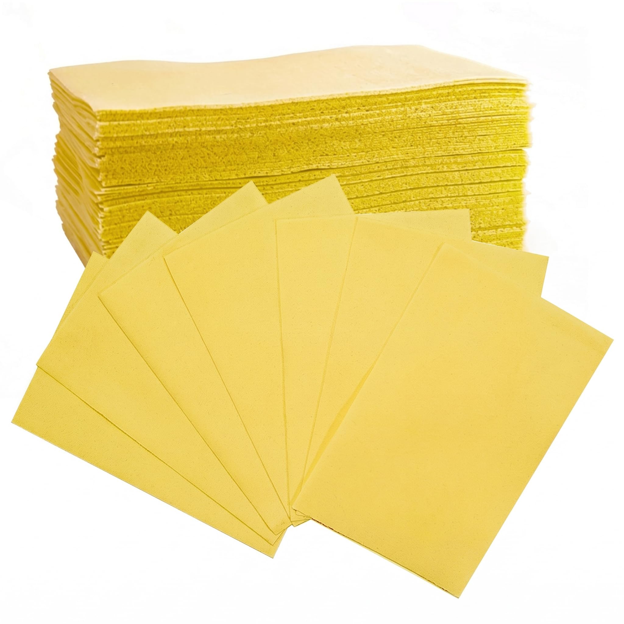 Gemuseeee Floor Cleaning Tablets for Mopping 100PCS, Multi-Effect Botanic Mop Soap Fresh Floor Cleaner for Home Office Hotel, Yellow