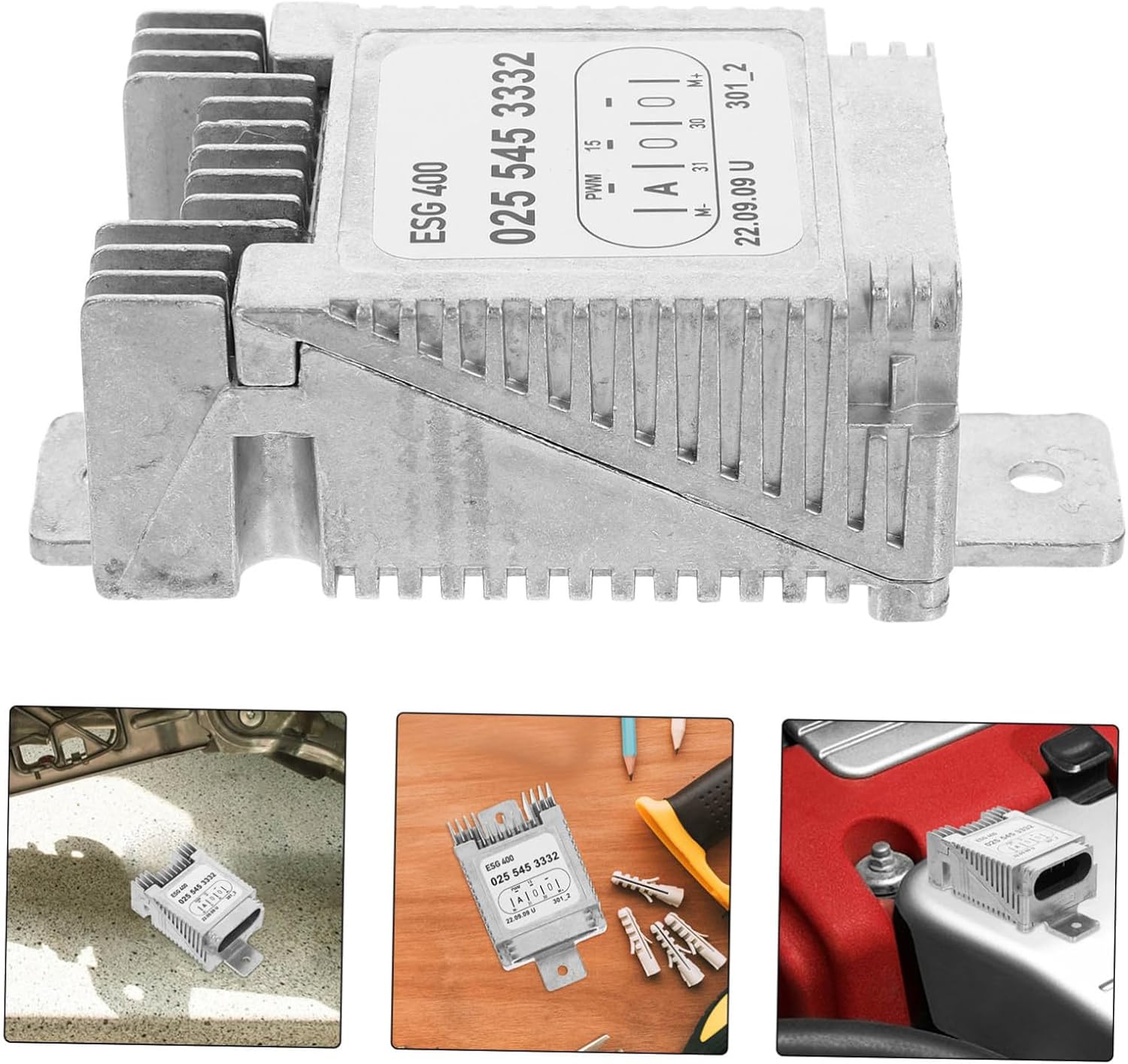 Blower Motor Resistance Adapter for Engine Cooling Fan Control Module Compatible Construction