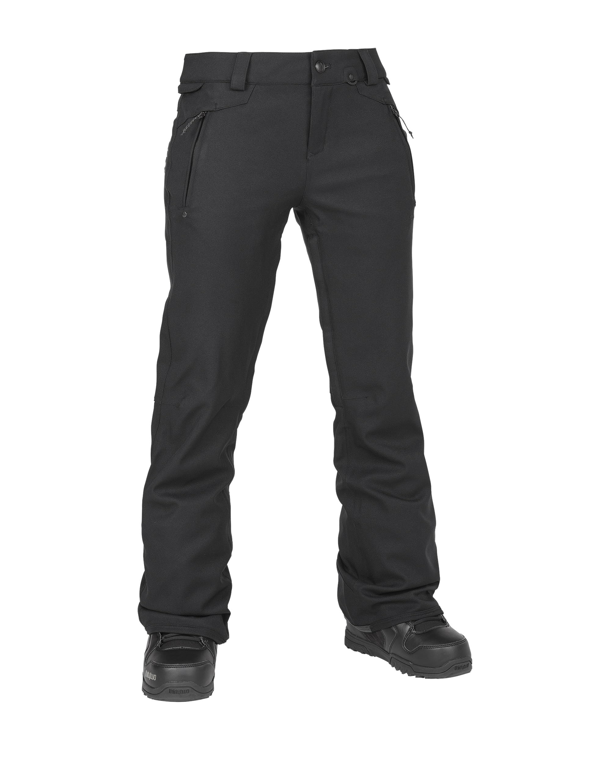 Volcom Damen Genus Slim Fit Stretch Snowboard Ski Pant Hose
