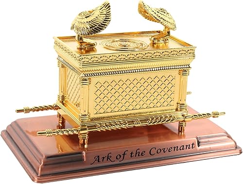 BESTOYARD Arca de Israel Arca de la Alianza Decoración de Navidad Regalo religioso Decoración de iglesia Decoración blanca Regalo religioso Adorno