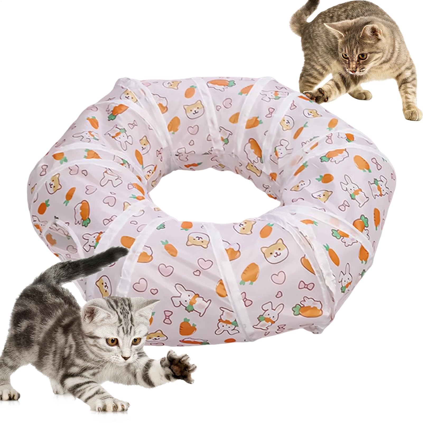 Laberinto para gatos interactivo y flexible para dinamizar salones pequeños