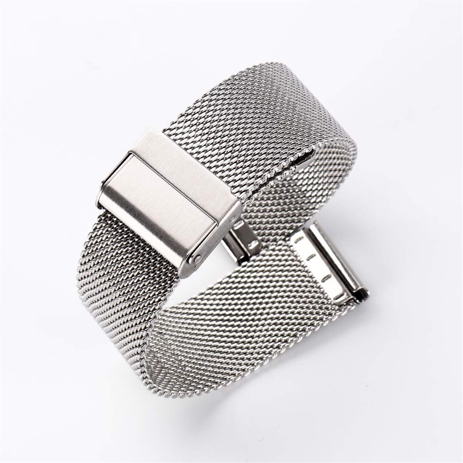 Bracelet de montre 22mm universel acier inoxydable anti-usure - 8