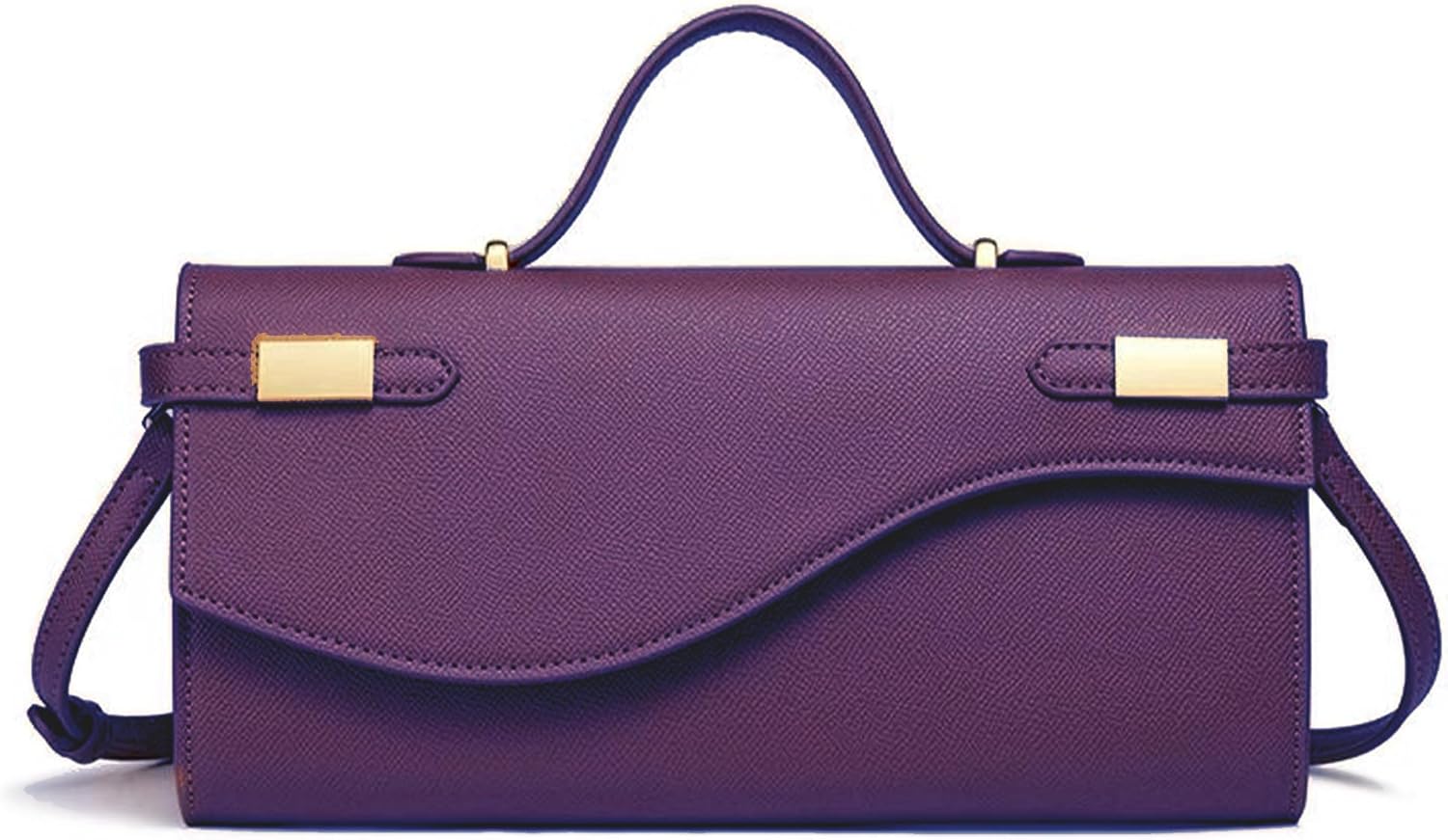 NEWBELLA Handwoven Women's Clutch Purse, Crossbody Bag with Adjustable Strap for Evening & Casual Use