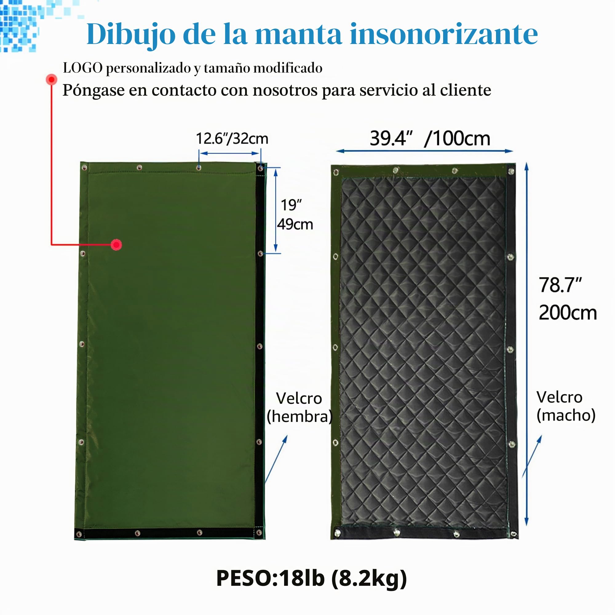 Barrera de sonido al aire libre, manta insonorizada, pantalla con aislamiento acústico, protección contra el ruido, pared para reducción de ruido en sitios de construcción, campos deportivos