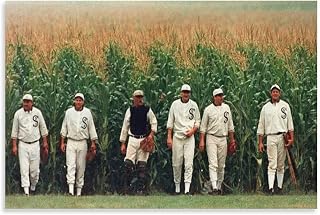 XIANF Field of Dreams Movie Poster Baseball Sports Poster Print Poster Wall Art Canvas Artwork Wall Decor Prints Painting Art Prints Picture Home Decoration Unframe:24x36inch(60x90cm)