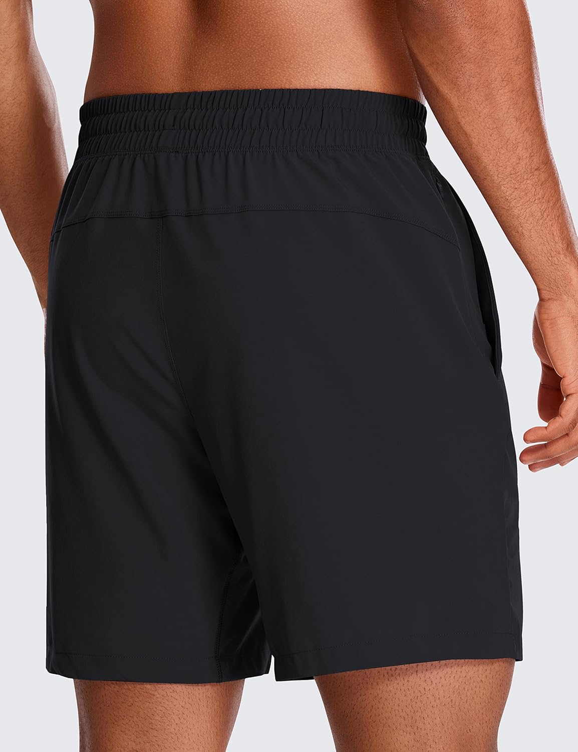 CRZ YOGA Mens 2 in 1 Running Shorts 7" - Lined Workout Quick Dry Lightweight for Sports Athletic with Pockets - Image 2