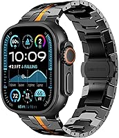 Vista 101 de WINGLE Correas de titanio para Apple Watch Band Ultra 3/2/1 Band Ultra de 1.929 in Series 11 10 1.811 in 1.772 in 1.732 in 1.654 in SE 3/2/1 Series