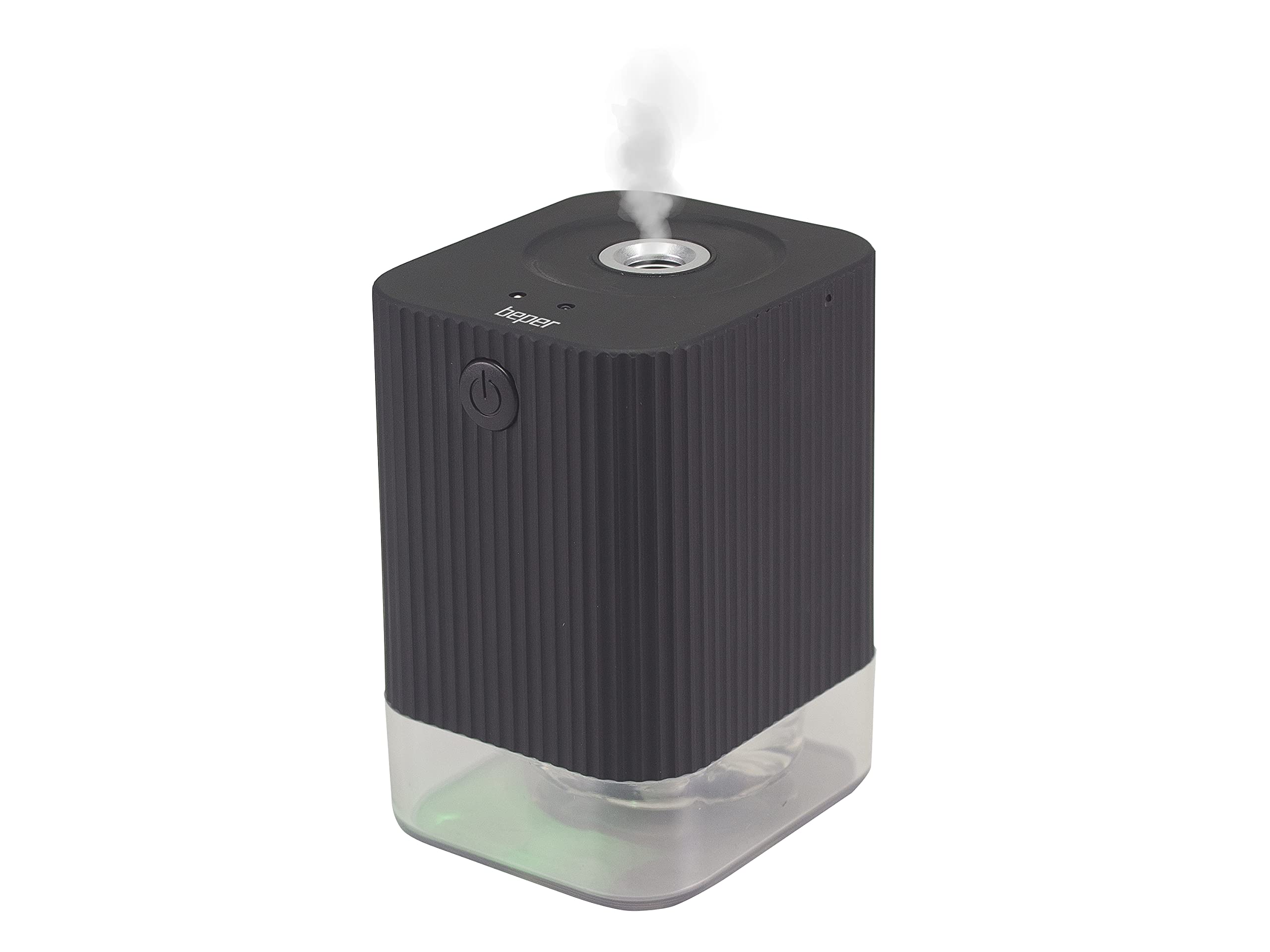 BEPER P201UTP011 Dispenser Nebulizzatore Disinfettante Mani e Oggetti, Capacità 120ml Contactless, Sensore Infrarossi, Batteria Ricaricabile, Cavo USB incluso, Nero