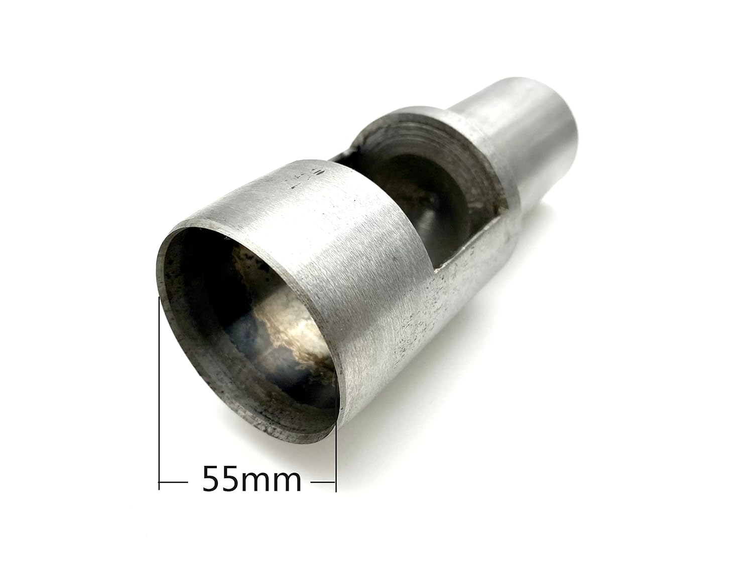 Round Leather Hole Puncher Hollow Gasket Cutting Cutter Punch Sets Tools for Cut Leather Rubber Paper Fabric Soft Material 2 3/16 Inches / 55mm S365
