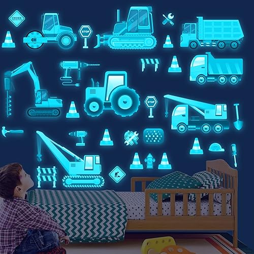 Miniatura 7 de Calcomanías de pared que brillan en la oscuridad, cielo estrellado, luna y estrellas, galaxia, estrellas, espacio, planeta, calcomanías de pared