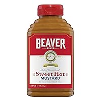 Vista 44 de Beaver Mostaza Dijon Tradicionalmente caliente, botella exprimible de 12.5 onzas