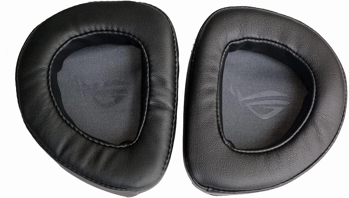V-MOTA Earpads Compatible with ASUS ROG Delta Core USB-C Rebupuc of Gaming Headset,Replacement Ear Pad Repair Parts (Flannelette)