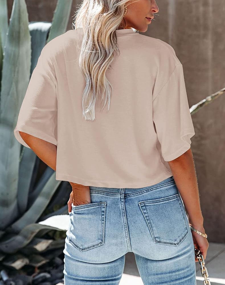 【CFCL】SHORT SLEEVE CROPPED TEE SHIRT CFCL】SHORT SLEEVE CROPPED TEE SHIRT Cuts Tomboy Cropped Tee