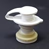 JSP Manufacturing Aftermarket White 1.5 Shaft Cooler Drain Plug Assembly for Coleman Xtreme Coolers 50 qt, 58 qt, 82 qt 5010005241