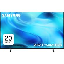 Samsung Smart TV 43-Inch U7020H Crystal UHD 4K TV, HDR10+, Motion Xcelerator, Dynamic Sound Pack, Gaming Hub, Knox Security, Vision AI Companion [2026]