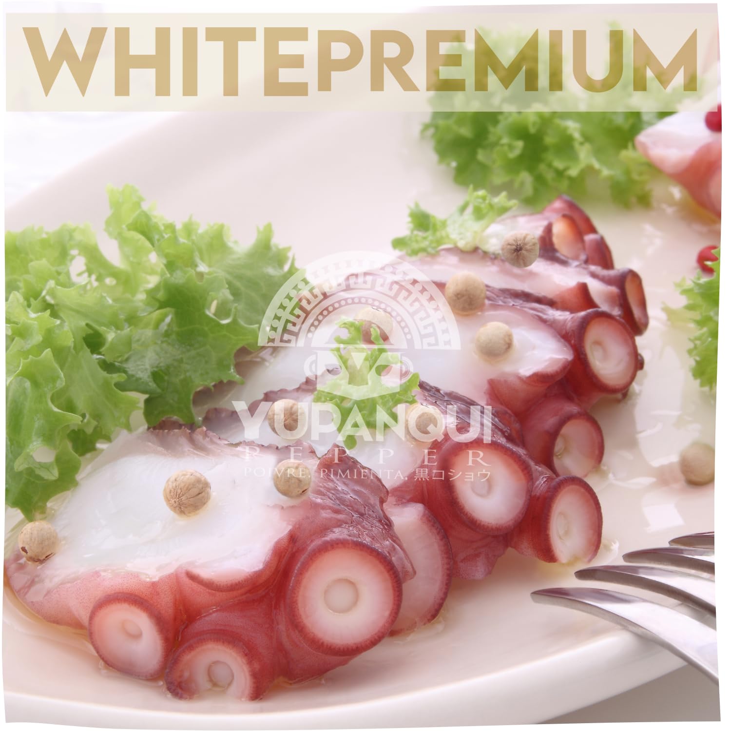 YUPANQUI White Peppercorns Whole Peppercorns for Grinder Refill 17.6oz, organic white pepper corn whole with Exotic Seabreeze Hints (Fermented)