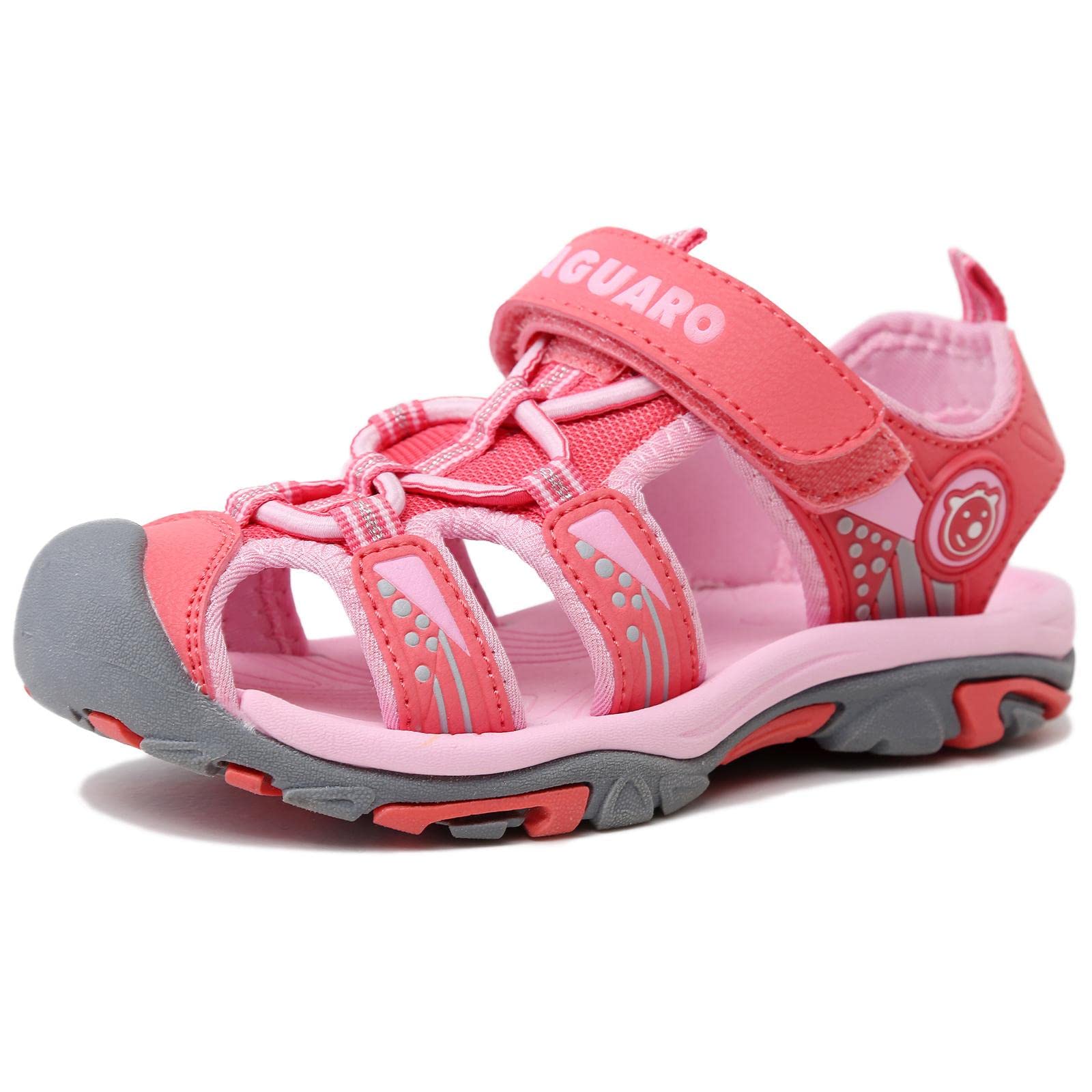 SAGUARO Sandalias Cerradas Niños Trekking Verano Zapatos al Aire Libre Transpirable Azul Gr.32