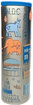 Starbucks Washington, DC Insulated Tumbler Stainless Steel Been There Series, Across the Globe Collection, 16 fluid ounces