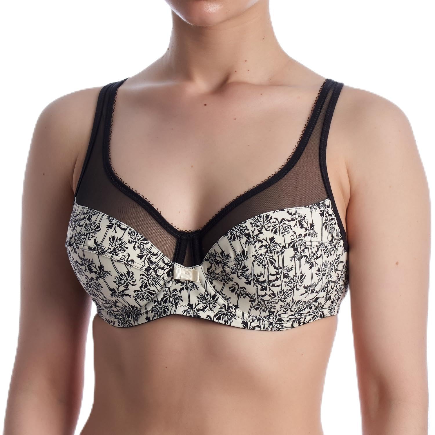 Dim Donna - Reggiseno Classico generoso x1 | Sostegno Perfetto per Seni generosi | Microfibra Elasticizzata | Retro a U e Spalline Larghe | Look Moderno e Comfort