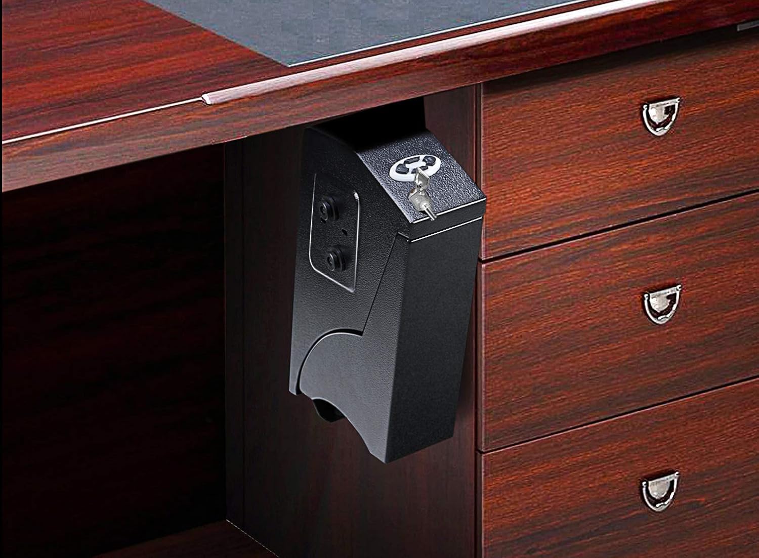 Buy 2 get 3 Feelway Gun Safe Storage Safe for Handgun Pistol Quick Access Under-desk Electric Keypad Lock Home Office Security Exclusive Discount 90% Price Feelway Gun Safe Storage Safe for Handgun Pistol Quick Access Under-desk Electric Keypad Lock Home Office Security