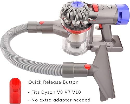 Miniatura 9 de Fullclean Manguera de extensión y bloqueo de gatillo para Dyson  Manguera flexible y soporte de interruptor para aspiradora Dyson V15 V11 V10 V8 V7