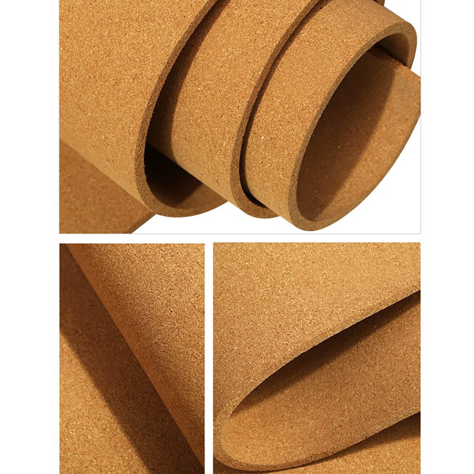 Große natürliche Korktafel für Wände, DIY-Pinnwandstreifen, 6 mm dick, 1 m x 2,5 m, perfekt für Zuhause und Bastelbedarf