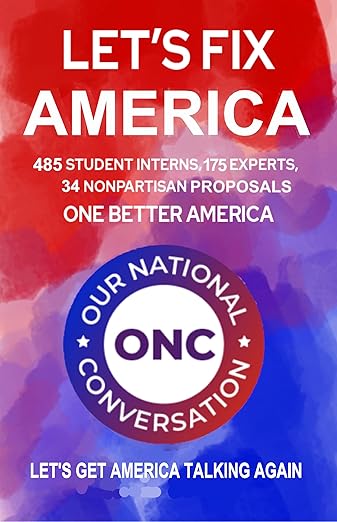 Let's Fix America: Our National Conversation: 9798218106980: Amazon.com ...