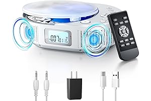 FELEMAN 2-in-1 Rechargeable Remote Control Boombox