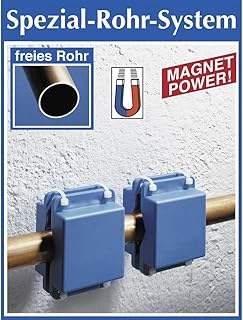 Maximex Anticalcaire magnétique, anticalcaire Naturel à Fixer sur Les tuyaux, Lot de 2