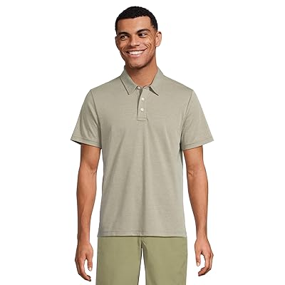 L.L.Bean Comfort Stretch Performance Short Sleeve Polo Slightly Fitted Men