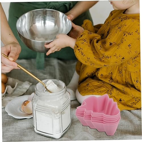 Miniatura 4 de Abaodam 36 Pcs Cake Mold Jelly Mold Cake Making Mold Sugar Molds Non-stick Mold Muffin Cup Ballet Cake Topper Baking Mold Bakery Mold Potato Chip