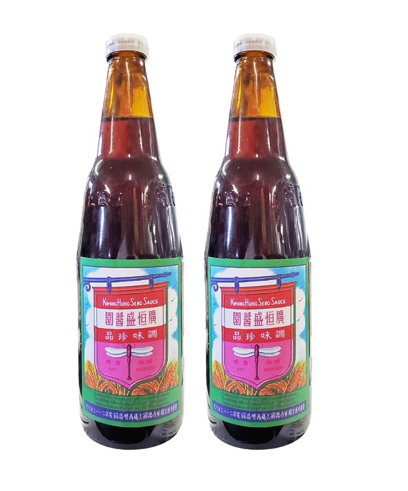 Kwong Hung Seng Thin Soy Sauce (2 Pack, Total of 42 fl. oz)
